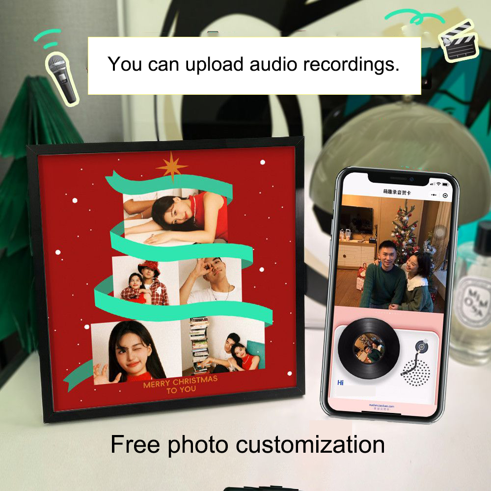 HenryCustoms™ Customized recording photo frame