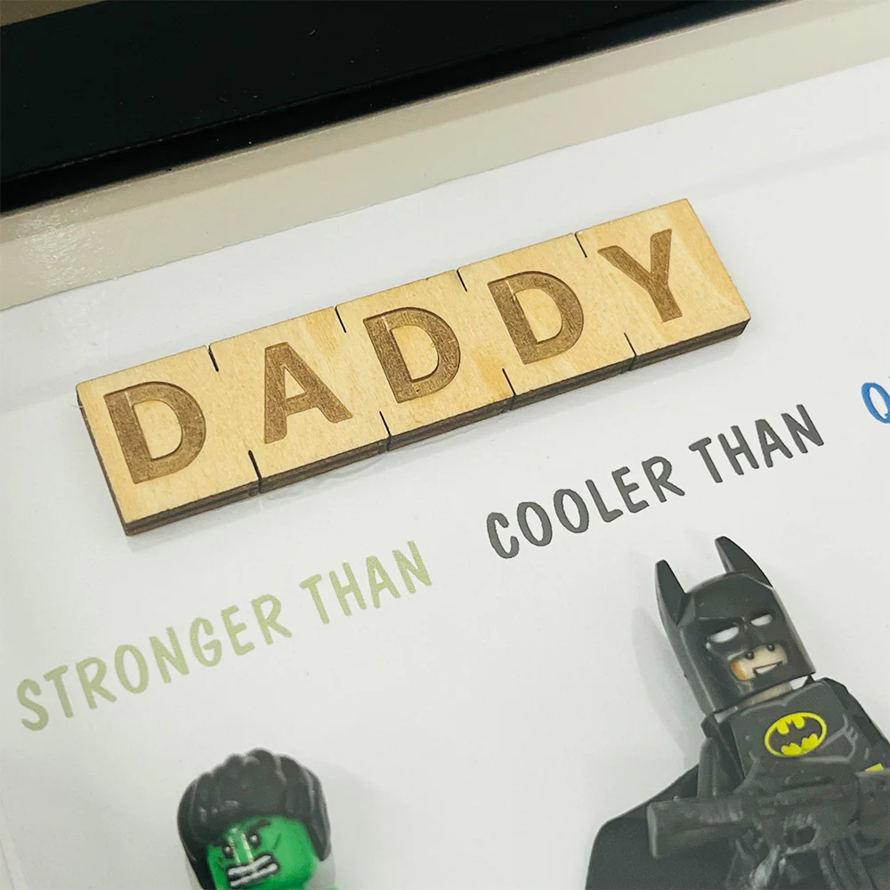HenryCustoms 🔥Personalized Superhero 3D Frame