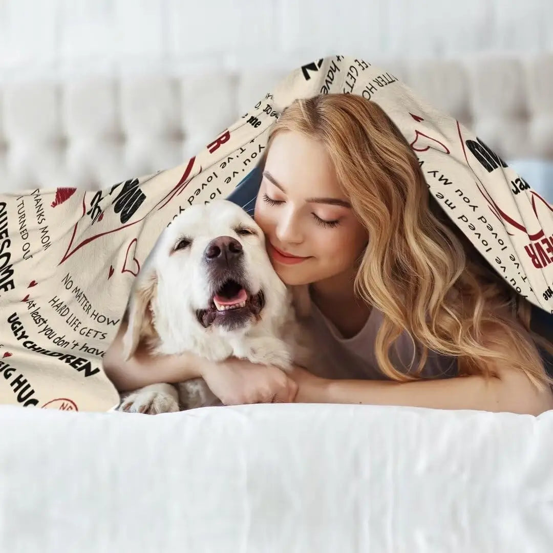 Fifaytech™ Gifts for Mom,Fleece Blanket