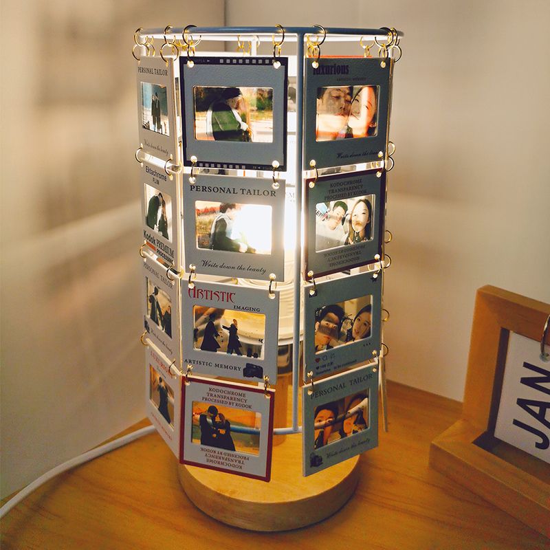 HenryCustoms™ Customized Couple Handmade Reversed Photo Lamp