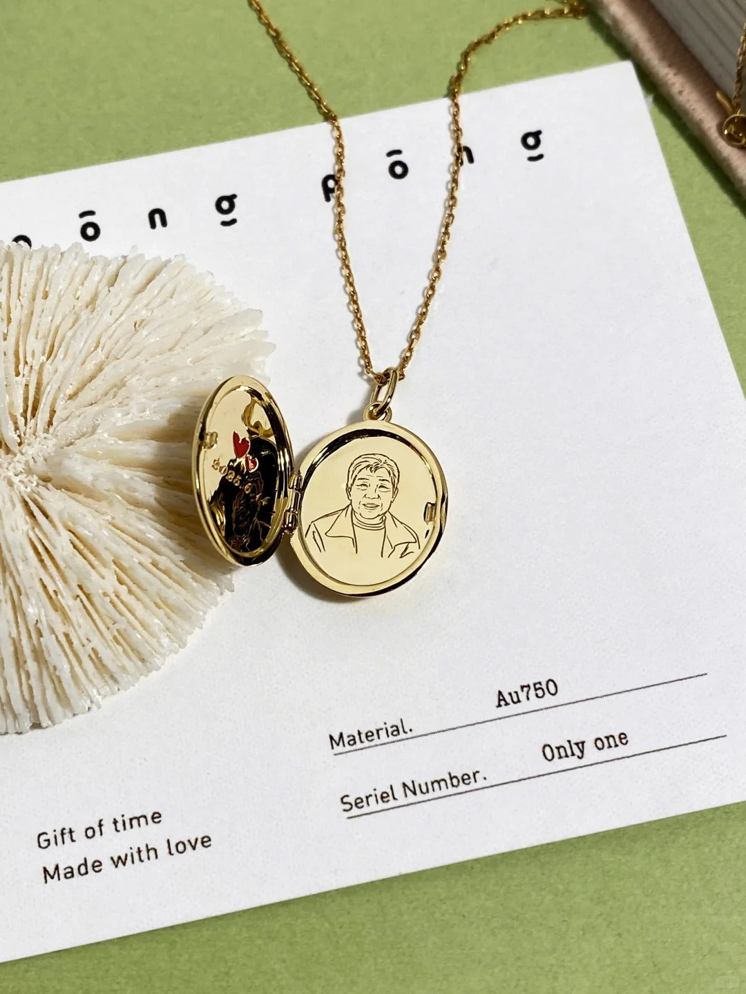 IreneAdorn™™ Customized Memory Portrait Necklace