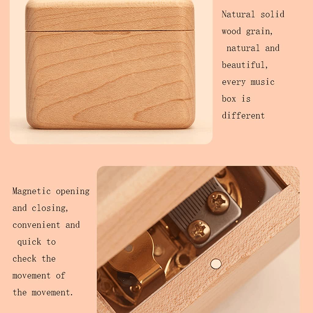 HenryCustoms™ Customized Photo Wooden Music Box