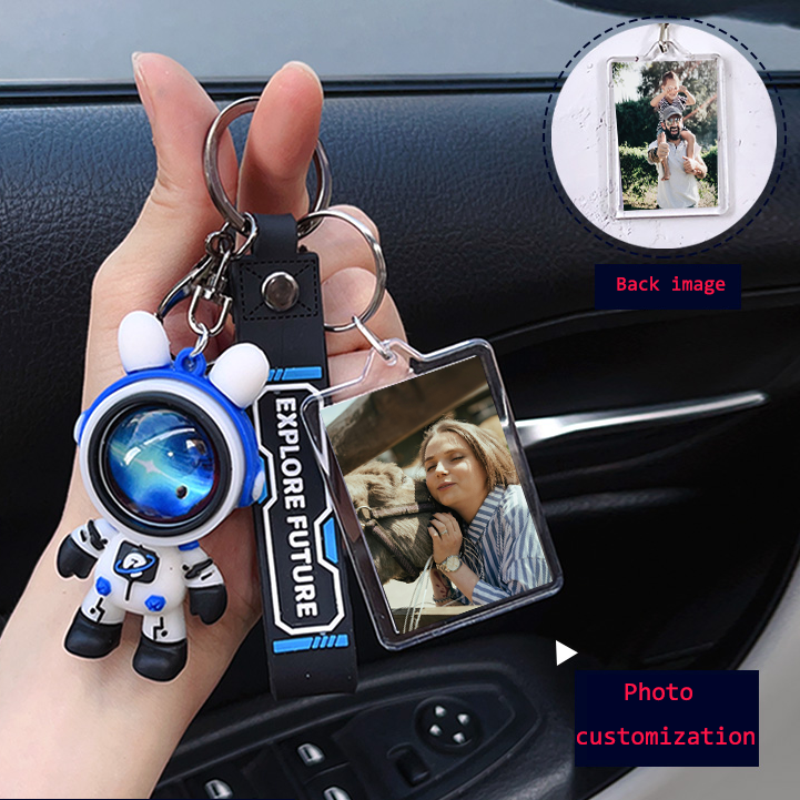 HenryCustoms Personalized picture keychain