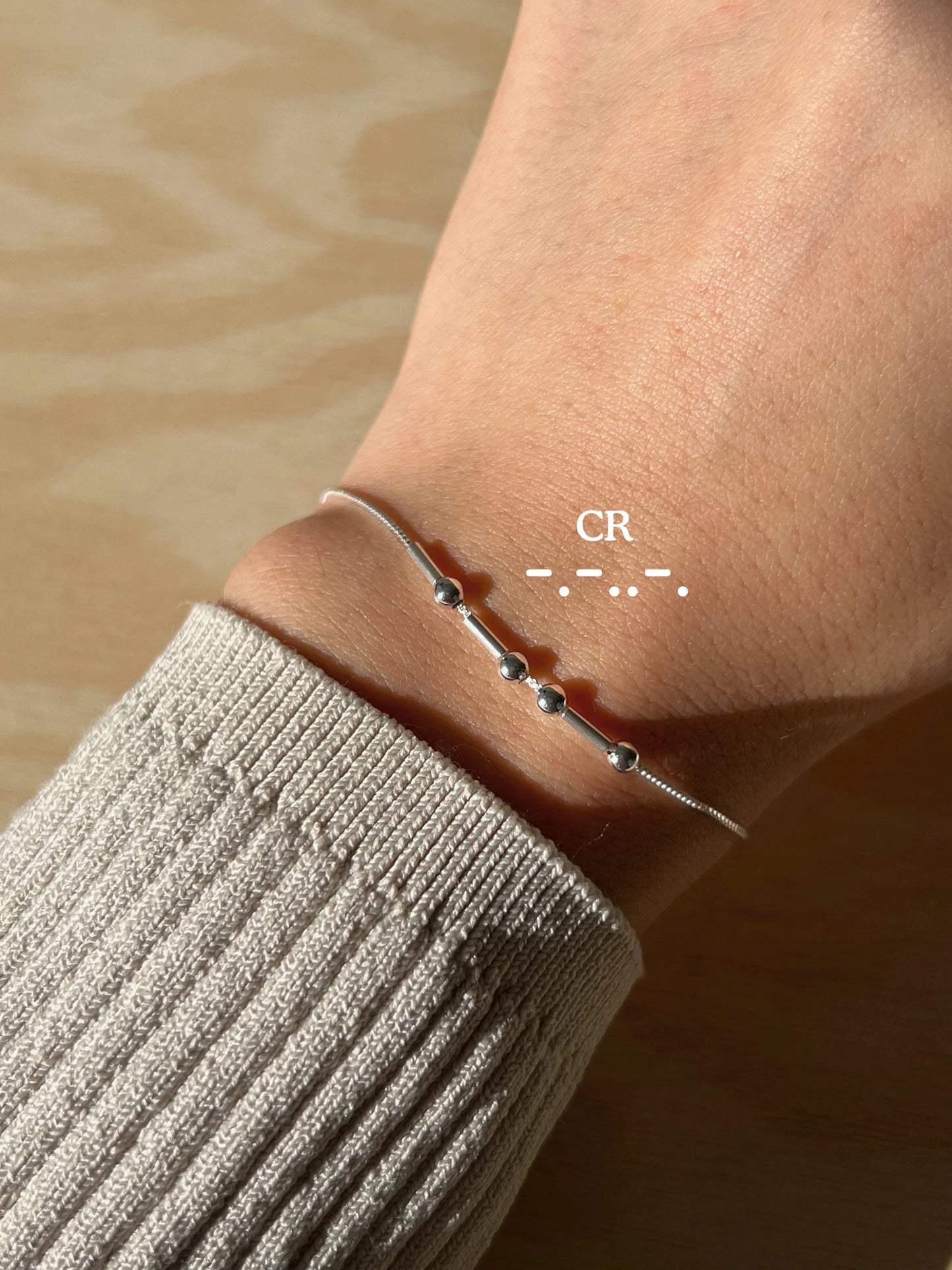 IreneAdorn™ Custom Morse Code Bracelet - Your Secret's Wrist Whisper
