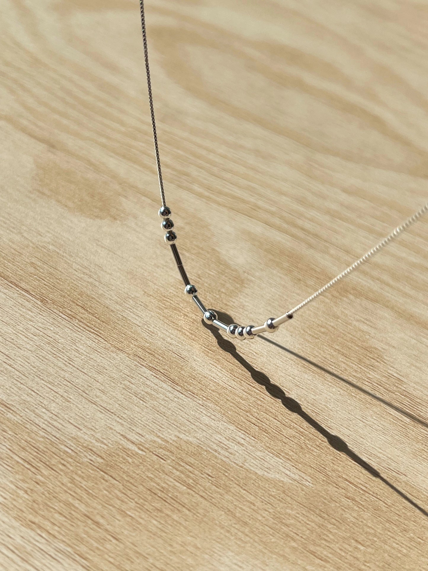 IreneAdorn™ Custom Morse Code Necklace - Your Secret Message's Whisper