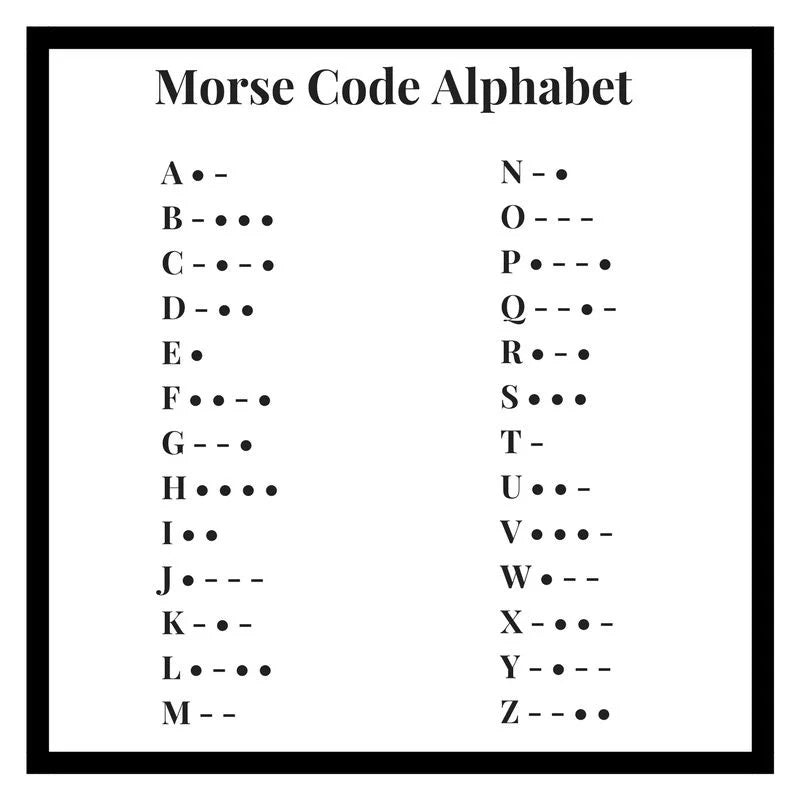 IreneAdorn™ Custom Morse Code Necklace - Your Secret Message's Whisper