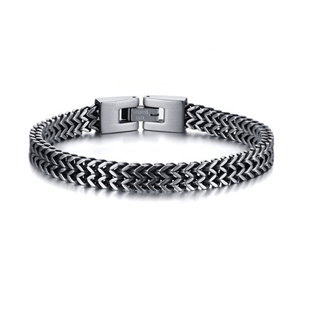 HenryCustoms™ Men's Personalised Stainless Steel Bracelet