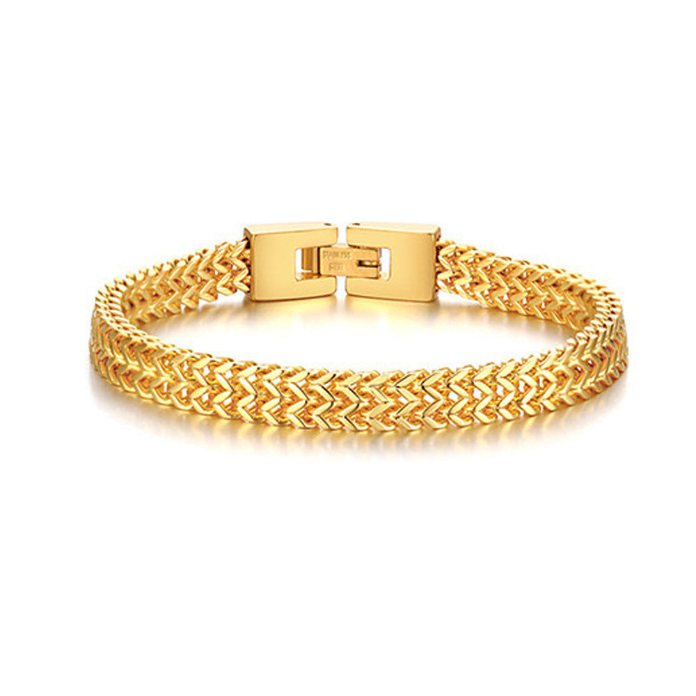 HenryCustoms™ Men's Personalised Stainless Steel Bracelet