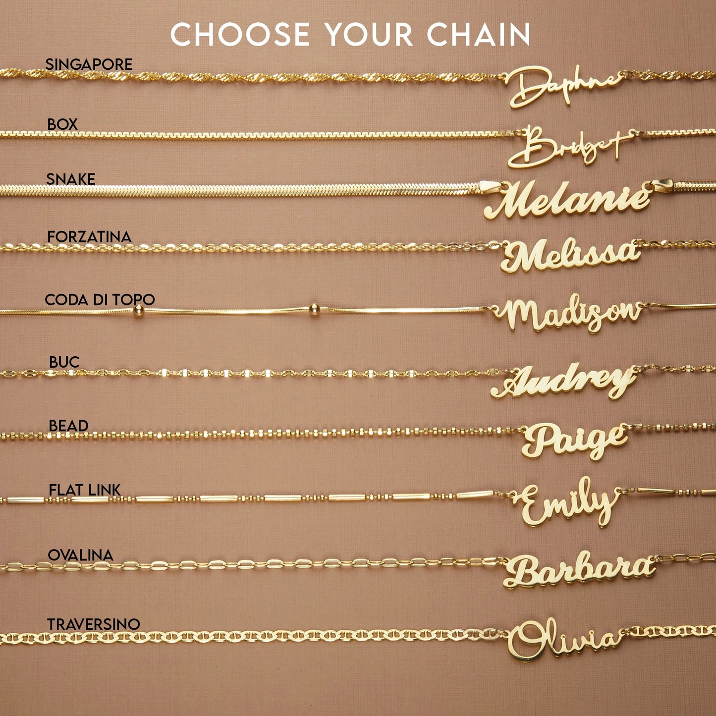 personalized name necklace
