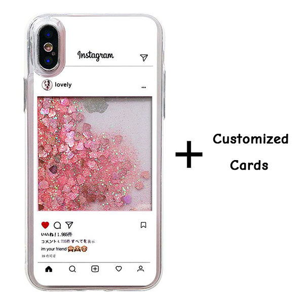 HenryCustoms™ Personalized Photo Quicksand Phone Case