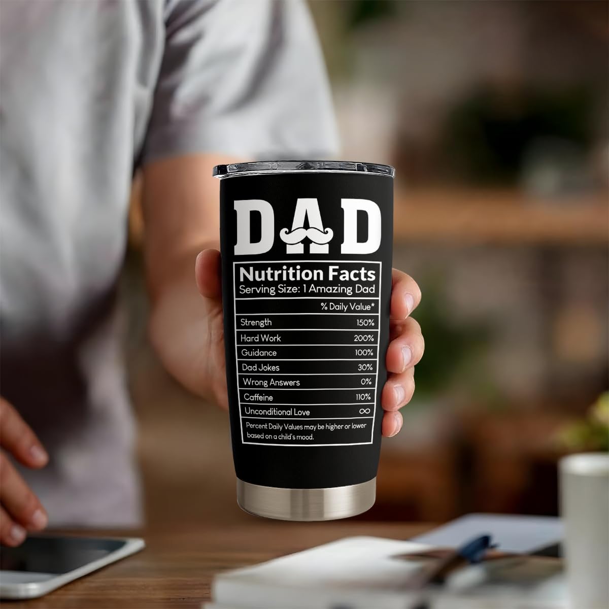 HenryCustoms Stainless Steel Insulated Travel Tumbler