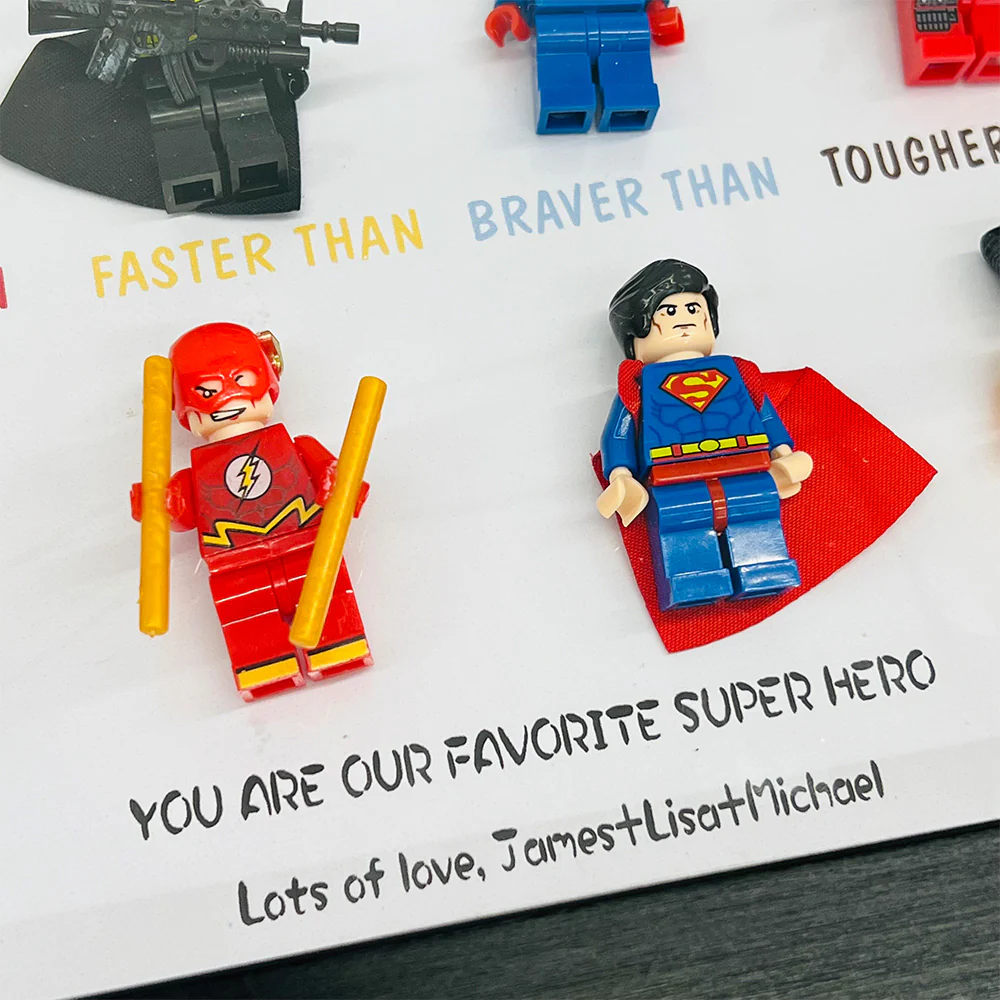 HenryCustoms 🔥Personalized Superhero 3D Frame