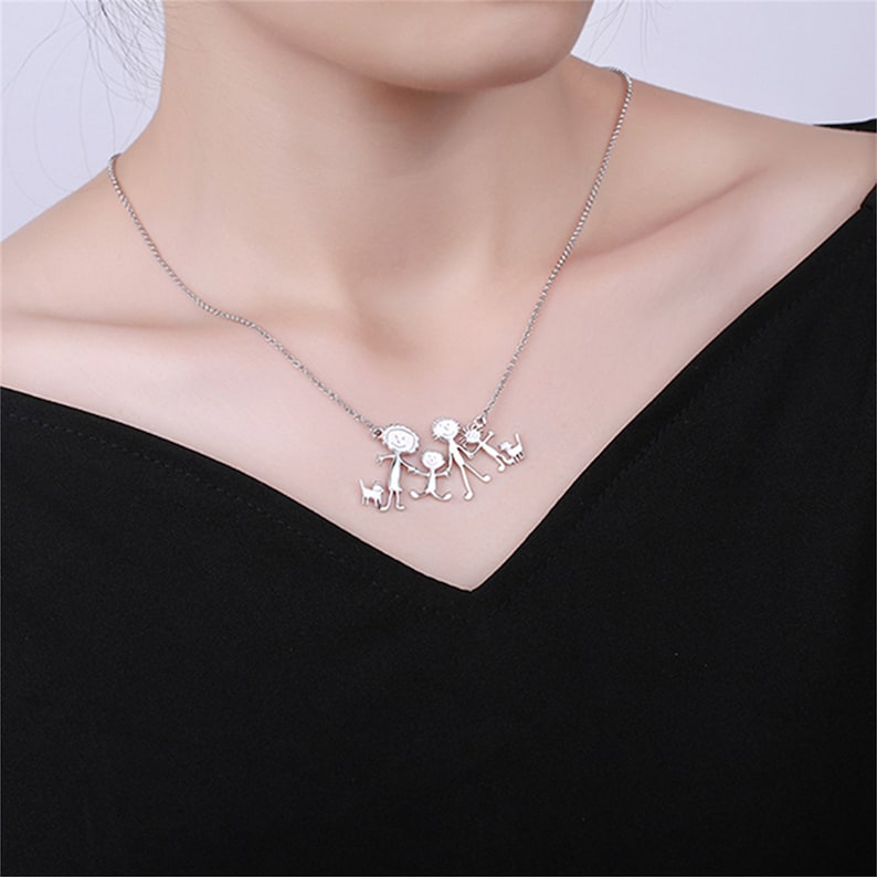 HenryCustoms Children's Graffiti Customized Necklace