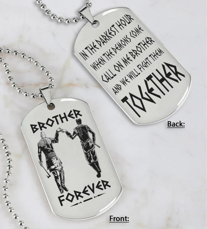 HenryCustoms 🔥Spartan Custom Engraved Black Dog Tags