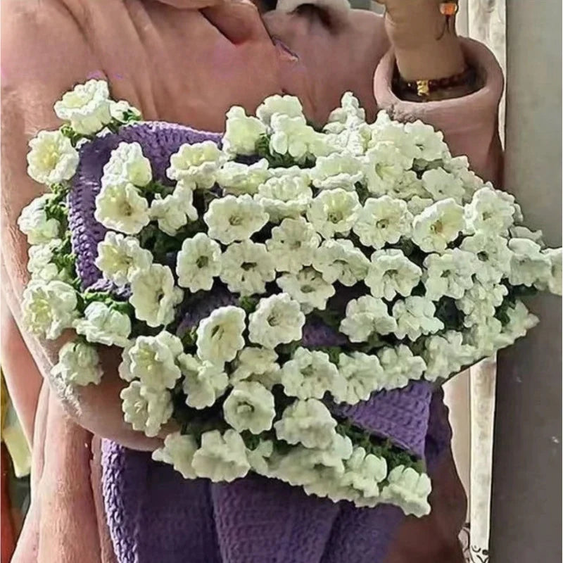 HenryCustoms  Crochet Rose Bouquet Blanket