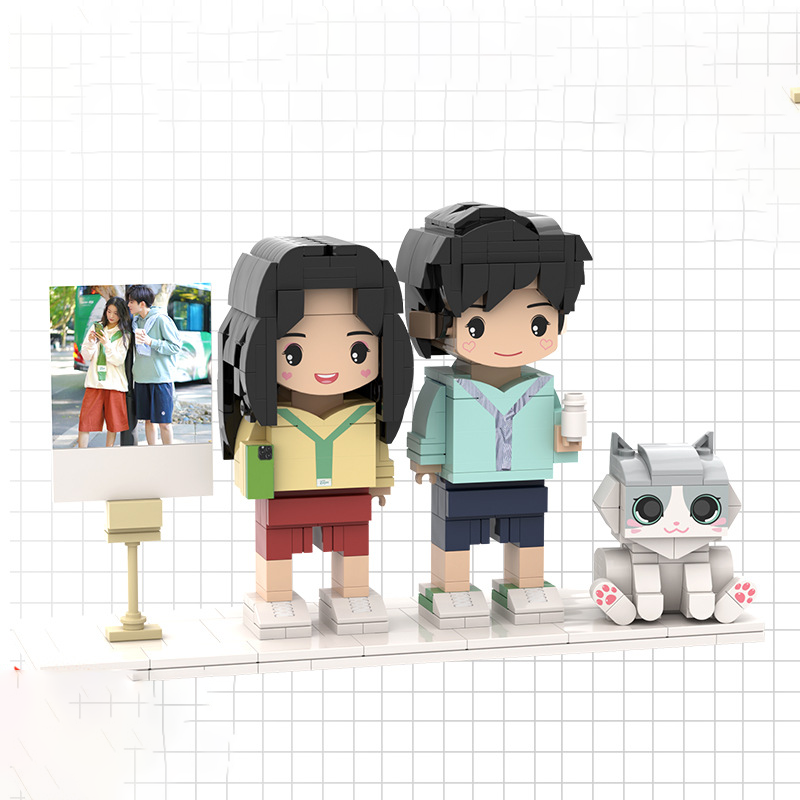 HenryCustoms™ Unique customized building - block dolls for couples