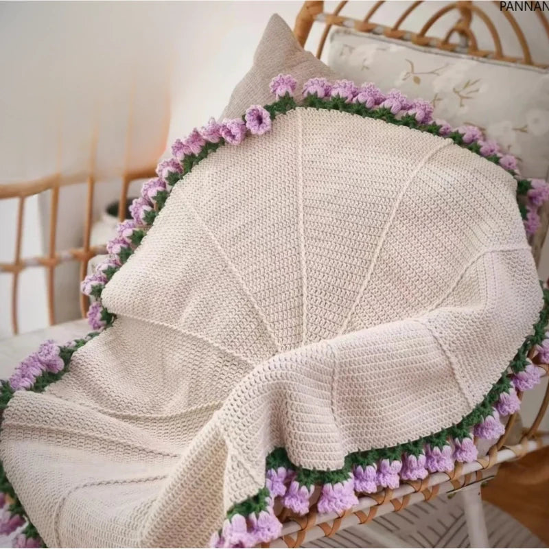 HenryCustoms  Crochet Rose Bouquet Blanket