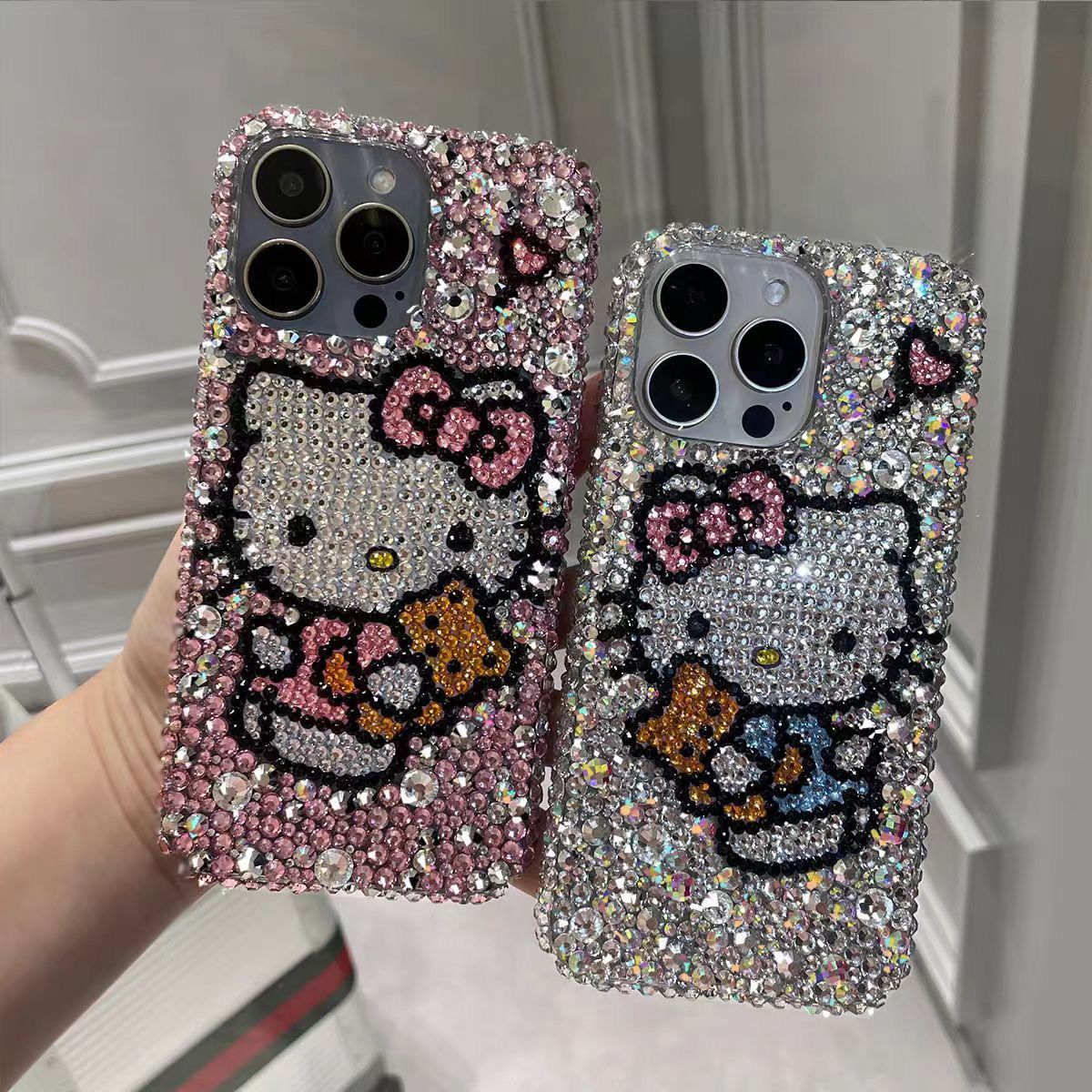 HenryCustoms™ Luxury Diamond KT Phone Case