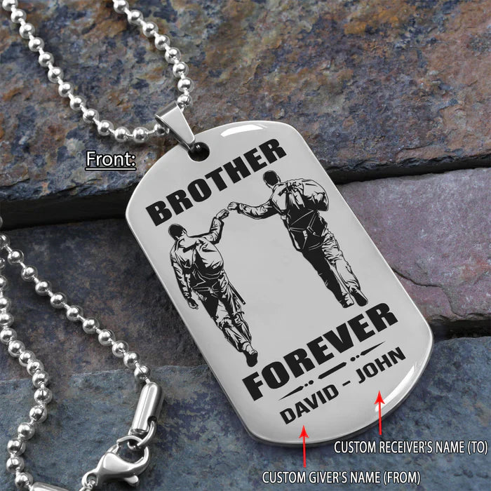HenryCustoms 🔥Spartan Custom Engraved Black Dog Tags