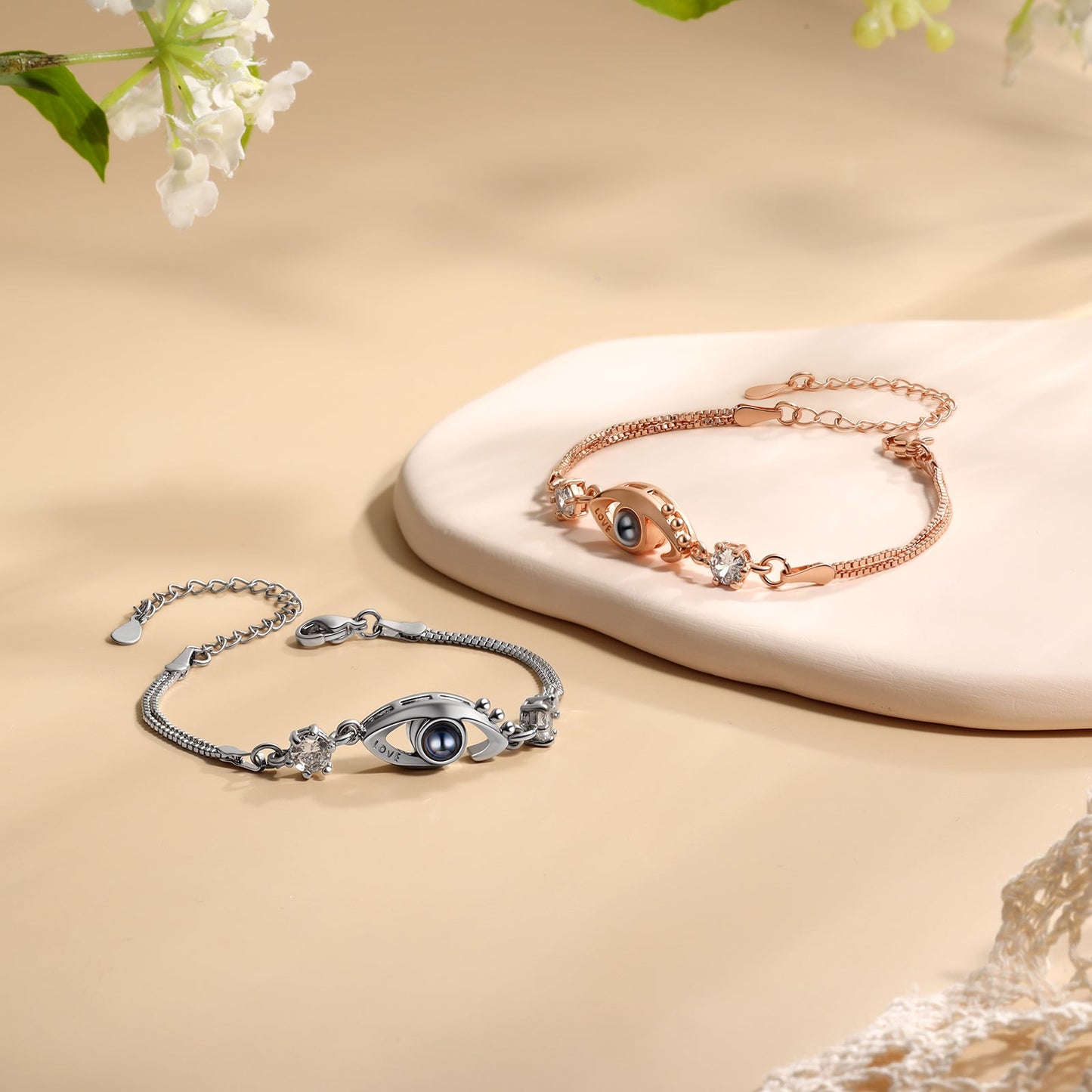 IreneAdorn™ You are the only one in my eyes necklace & bracelet
