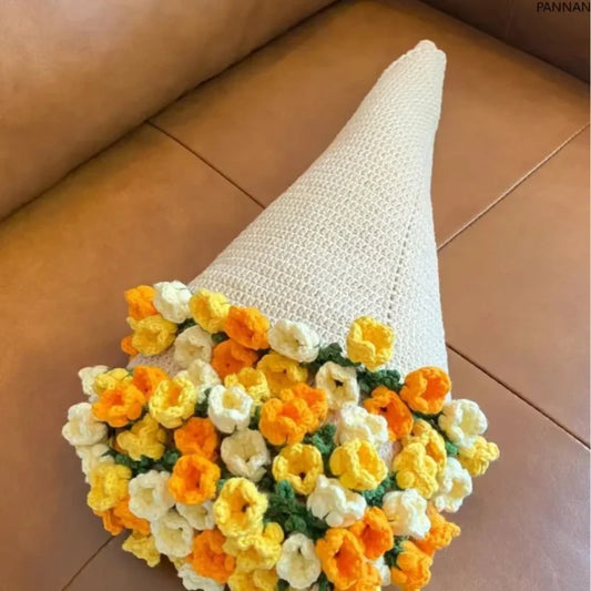 HenryCustoms  Crochet Rose Bouquet Blanket