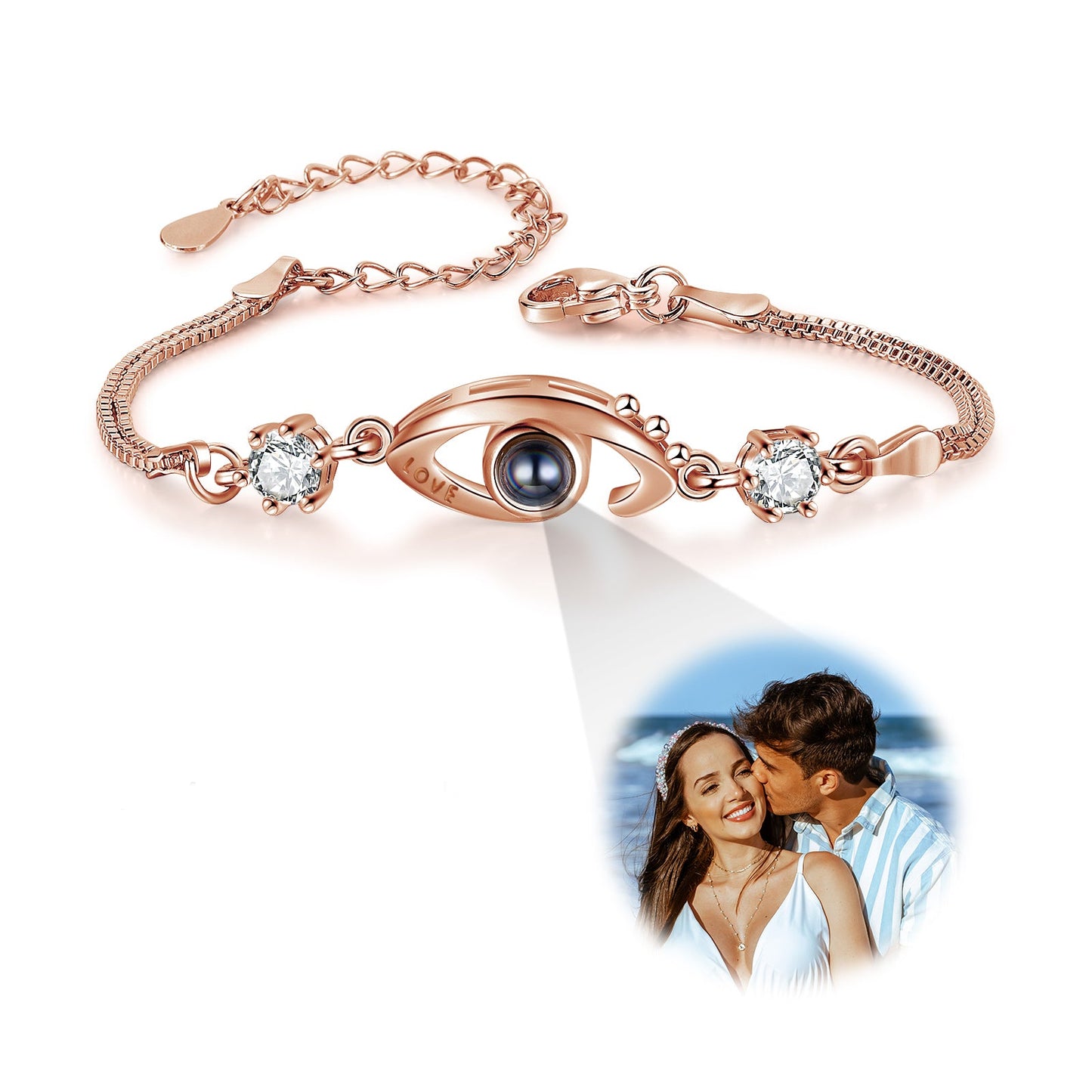 IreneAdorn™ You are the only one in my eyes necklace & bracelet