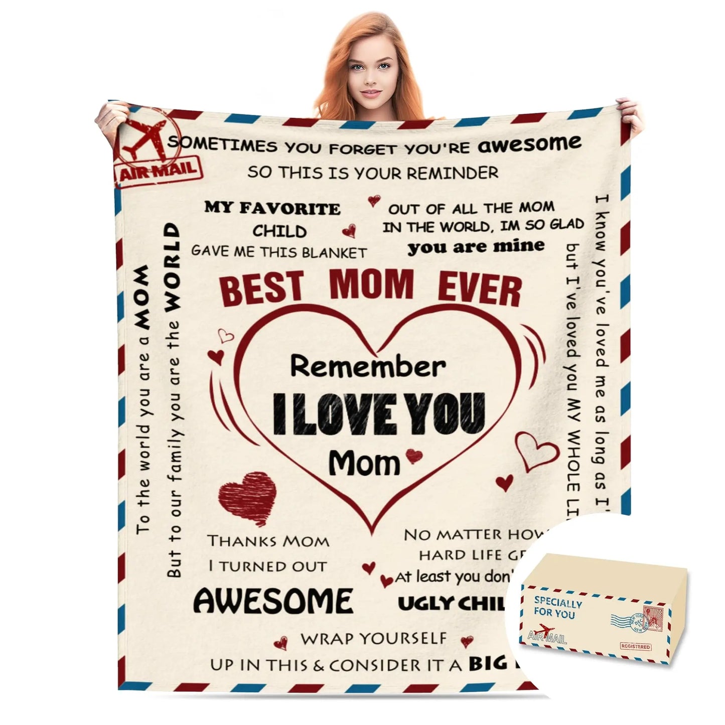 Fifaytech™ Gifts for Mom,Fleece Blanket