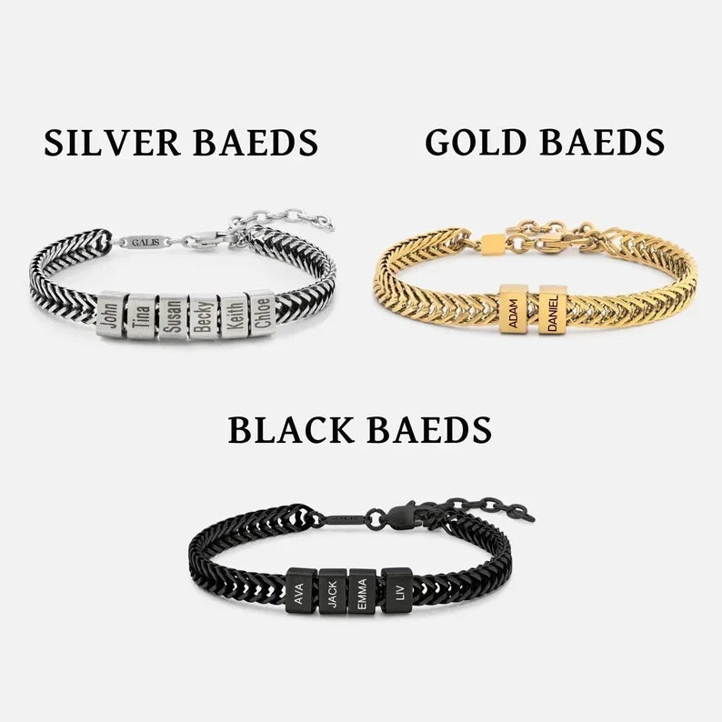 HenryCustoms Children's name bracelet