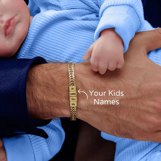 HenryCustoms Children's name bracelet