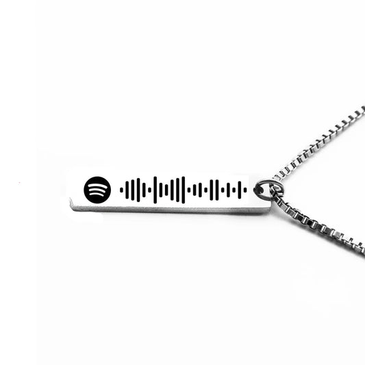 IreneAdorn™ Custom Necklace - Spotify