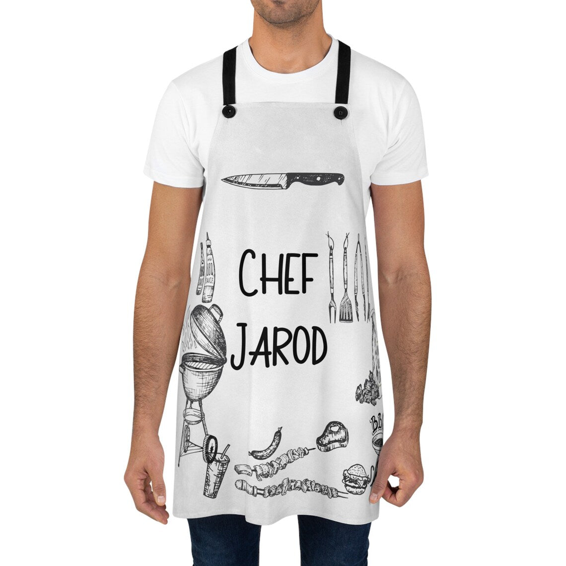 HenryCustoms™ Custom Portrait Unique Men Apron