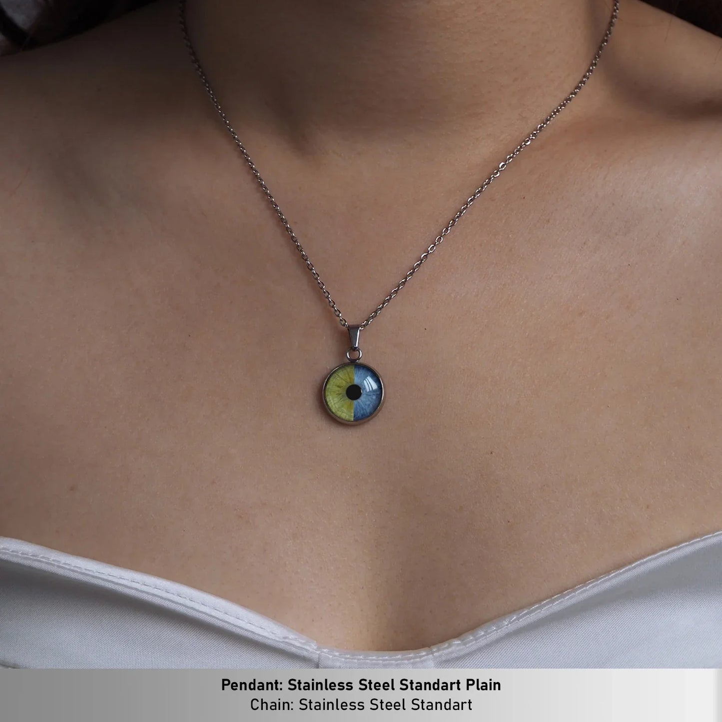 IreneAdorn™ Custom Two Eyes, One Love Necklace