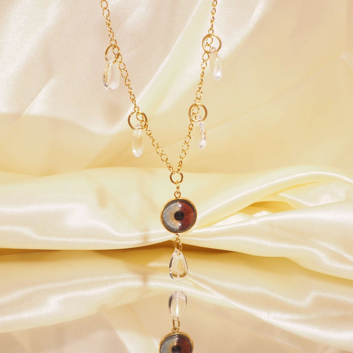 IreneAdorn™ Custom Two Eyes, One Love Necklace