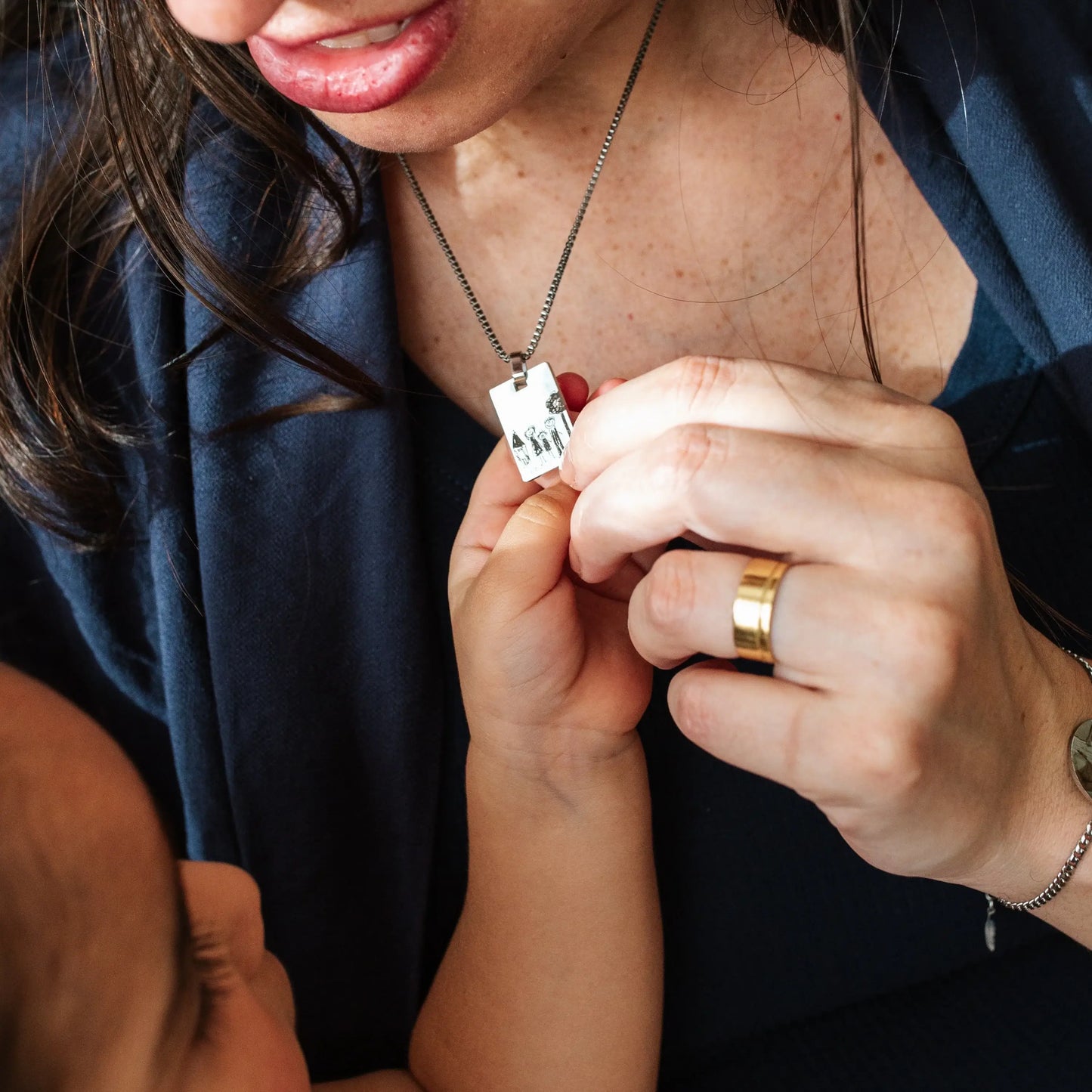 IreneAdorn™ Custom Necklace - Child's Drawing