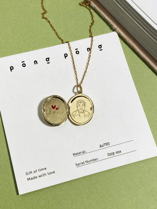 IreneAdorn™™ Customized Memory Portrait Necklace