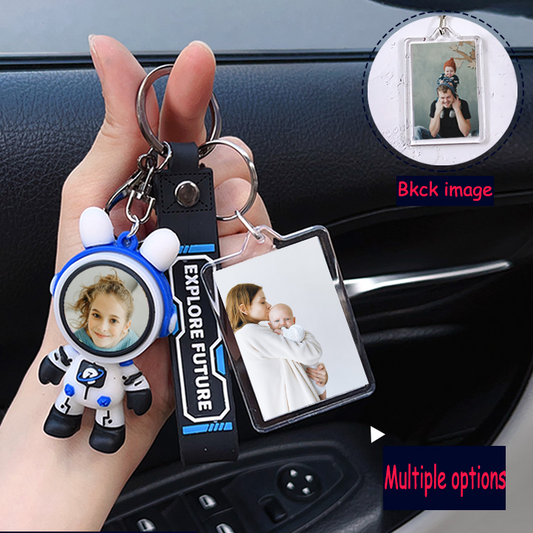HenryCustoms Personalized picture keychain