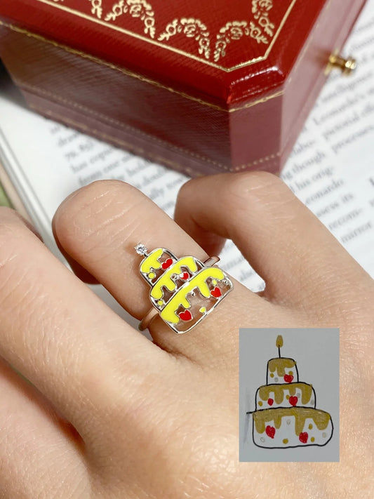 IreneAdorn™ Customized children's painting ring