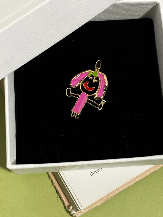 IreneAdorn™ Custom painting necklace