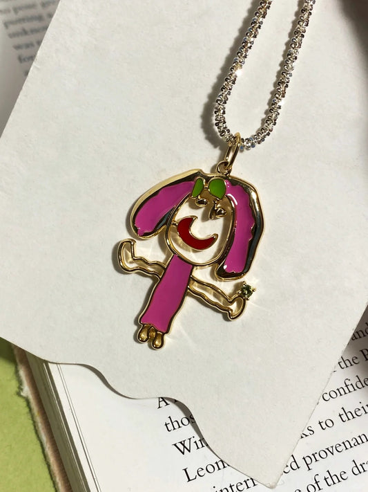 IreneAdorn™ Custom painting necklace