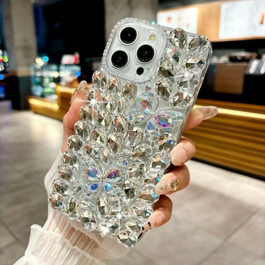 HenryCustoms™ Luxury full diamond butterfly phone case