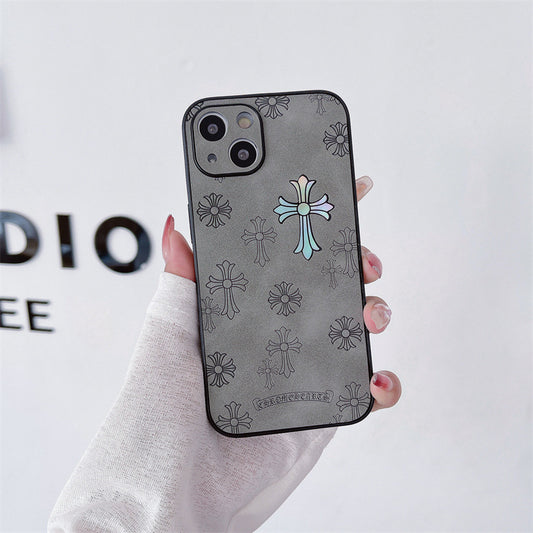 HenryCustoms™ Tide Leather Cross Phone Case