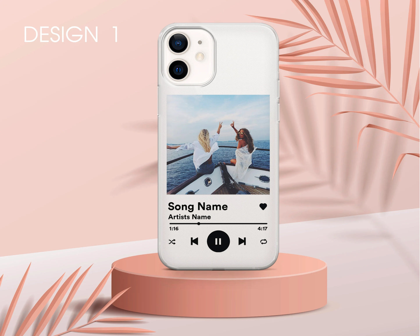 HenryCustoms Custom Music Plaque Phone Case