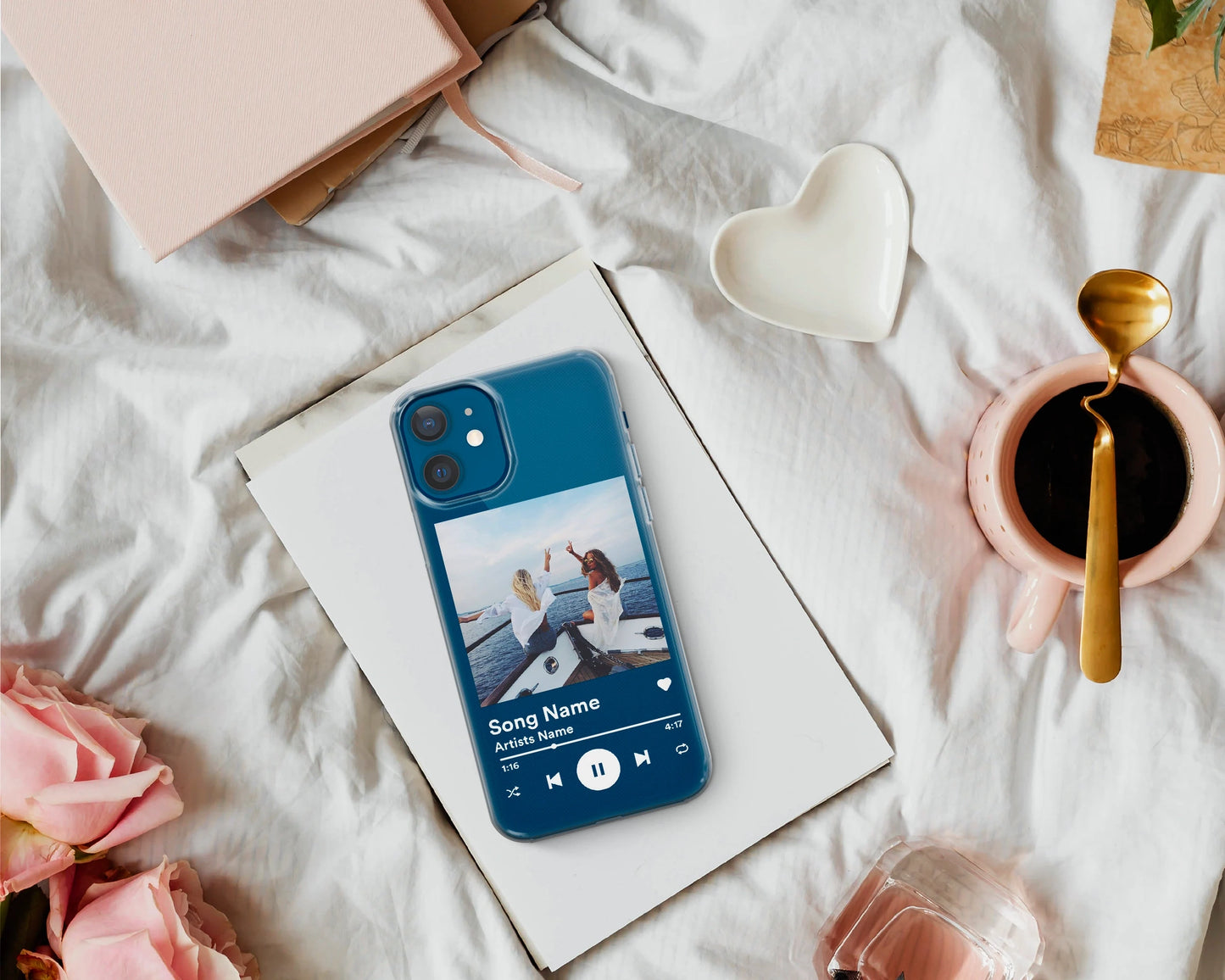 HenryCustoms Custom Music Plaque Phone Case