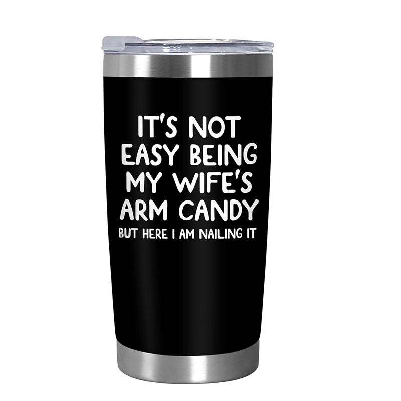 HenryCustoms Stainless Steel Insulated Travel Tumbler