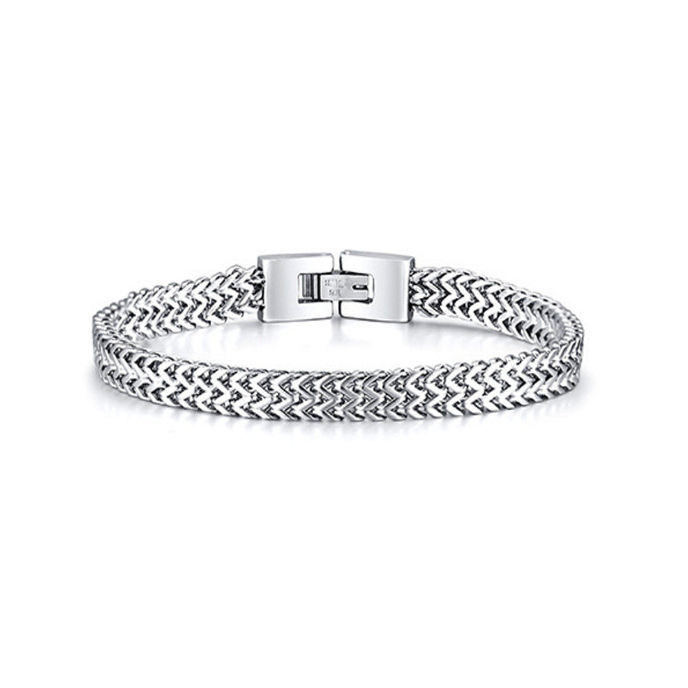 HenryCustoms™ Men's Personalised Stainless Steel Bracelet