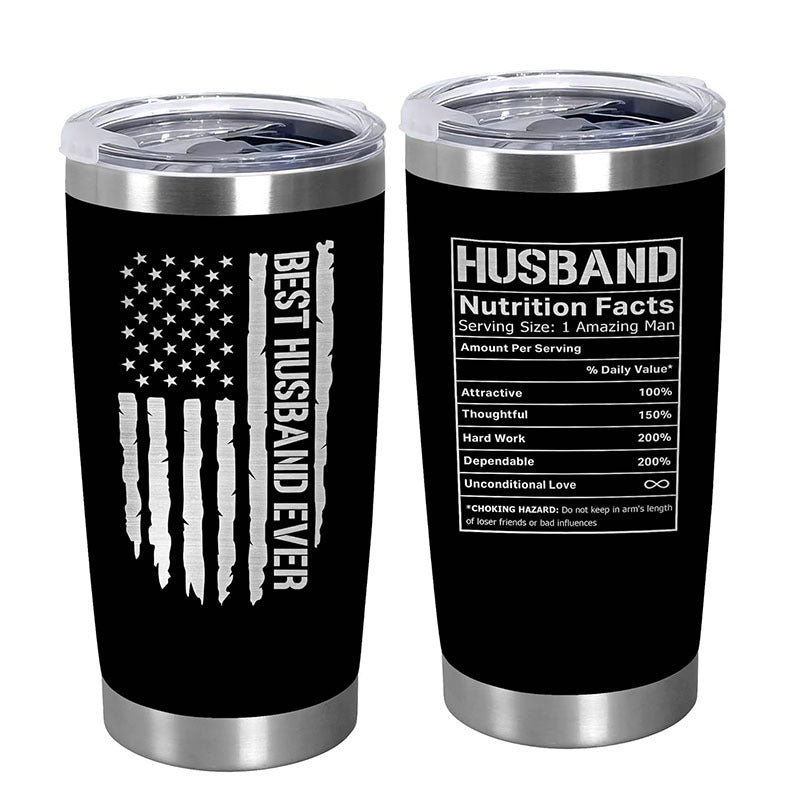 HenryCustoms Stainless Steel Insulated Travel Tumbler