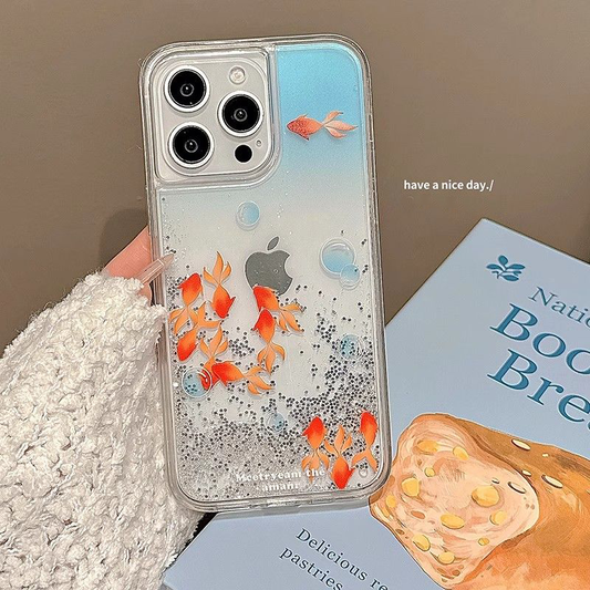 HenryCustoms™ Goldfish Quicksand Phone Case