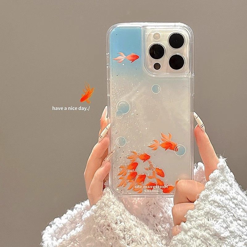HenryCustoms™ Goldfish Quicksand Phone Case