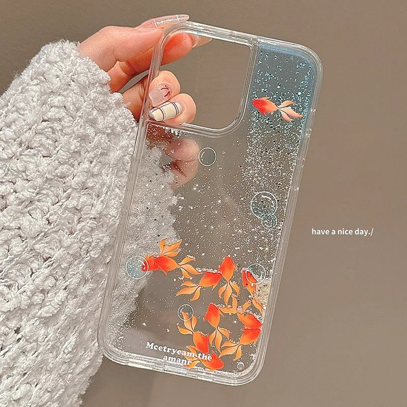 HenryCustoms™ Goldfish Quicksand Phone Case