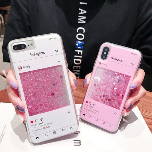 HenryCustoms™ Personalized Photo Quicksand Phone Case